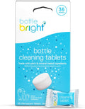 Cleaning Tablets 12, 36, 78 Count – Water Bottle Cleaner for Stainless Steel, Tumblers, Thermos | Removes Coffee Tea Stains, Eliminates Odors, Easy and Safe Cleaning